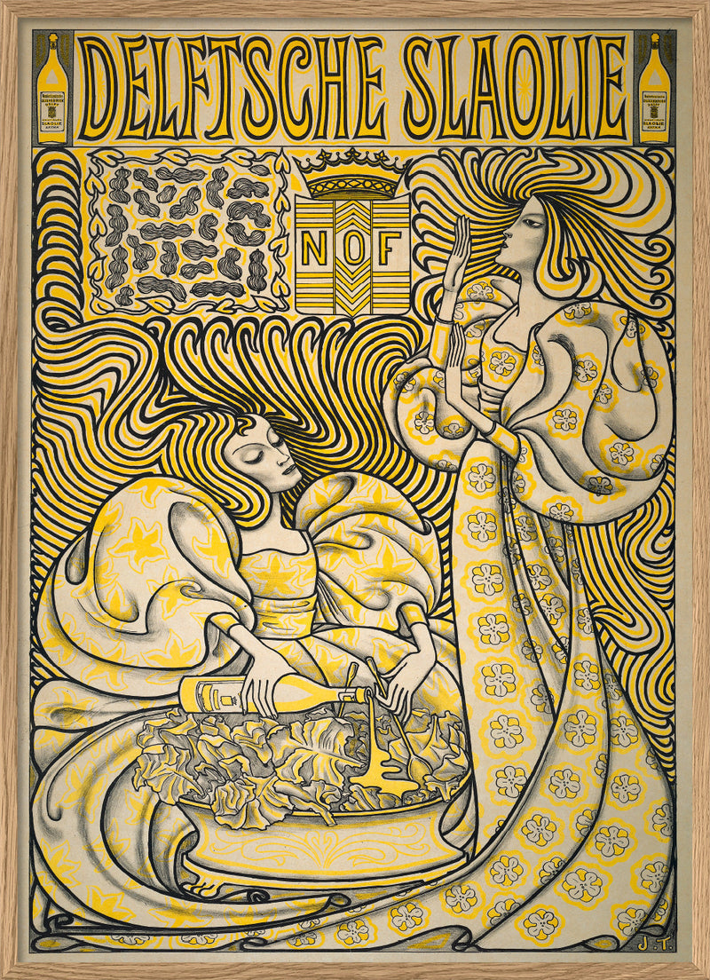 Art Nouveau Style Print