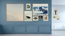 Load image into Gallery viewer, Fuji &amp; Surroundings Print in Oak Frame
