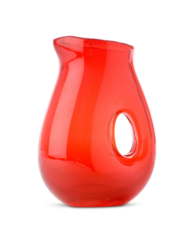 Jug with a hole