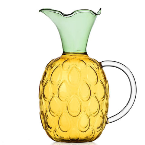 Handmade Glass Pineapple Jug